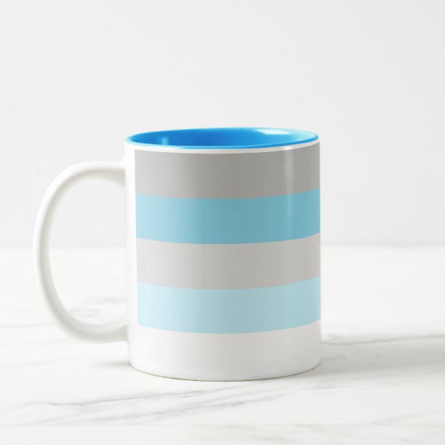 Tierwolken Zweifarbige Tasse (Links)