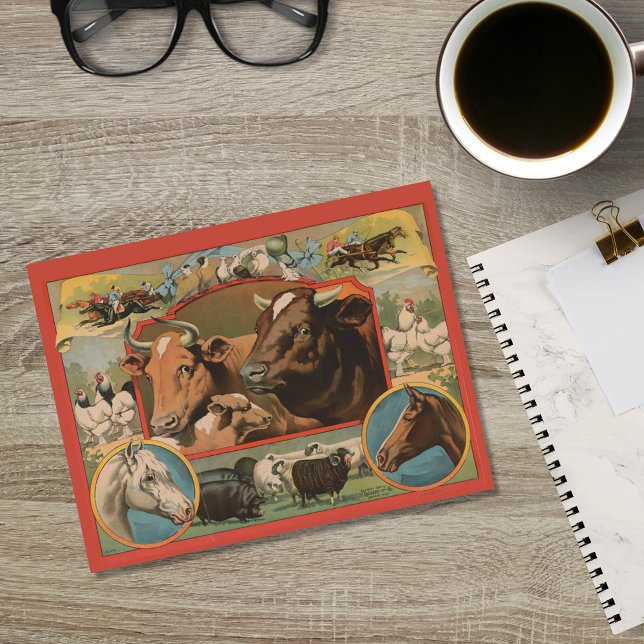 Tierzucht Postkarte (Von Creator hochgeladen)