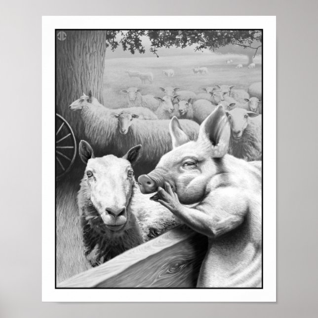 Tierzucht - Squealer Poster (Vorne)