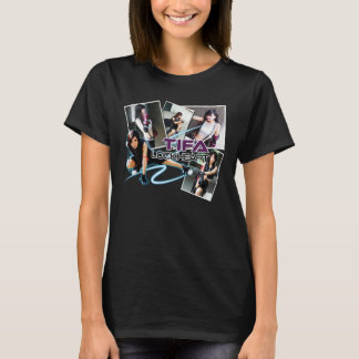 Tifa LockHeart Damen schwarzes Shirt