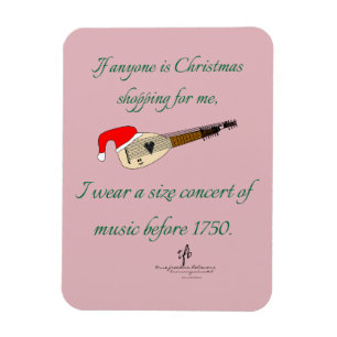 TIff Theorbo Weihnachts Shopping Magnet