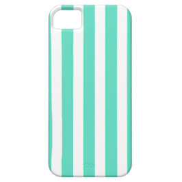 Tiffany-Aqua-blaue Seemann-Streifen Case-Mate iPhone Hülle