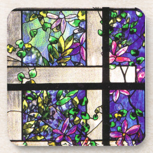 Tiffany beflecktes Glas-Korken-Untersetzer Untersetzer