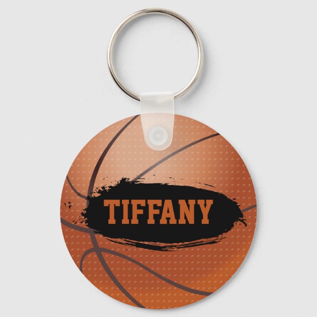 Tiffany Grunge Basketball Schlüsselanhänger / Keyr (Vorderseite)