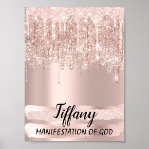 Tiffany Name Bedeutung Geburtstagsgeschenk 16. Bra Poster