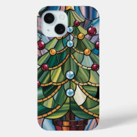 Tiffany-Stil-Buntglas-Weihnachtsbaum