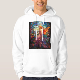 Tiffany Style verkleidetes Glas Magical Fairy Hoodie