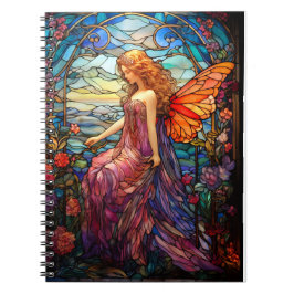 Tiffany Style verkleidetes Glas Magical Fairy Notizblock