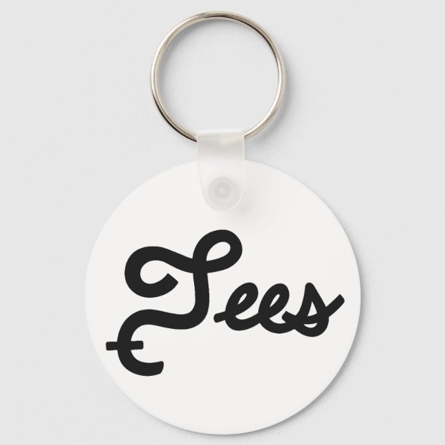 Tiffany T T-Shirts Branding Schlüsselanhänger (Vorderseite)