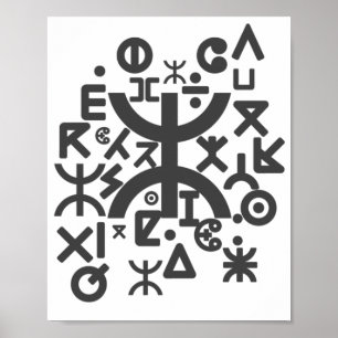 Tifinagh (Begriffsklärung) Poster