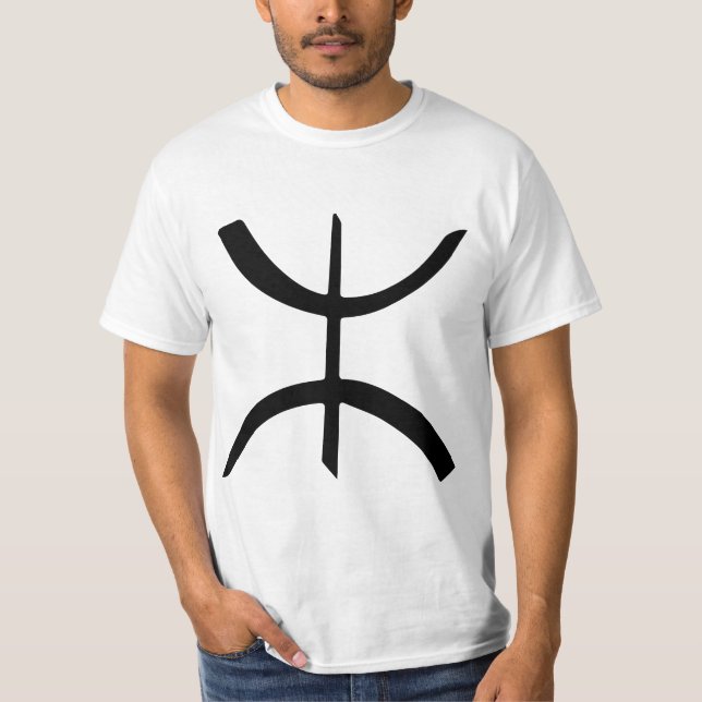 Tifinagh-T-Shirt Z (ⵣ) T-Shirt (Vorderseite)