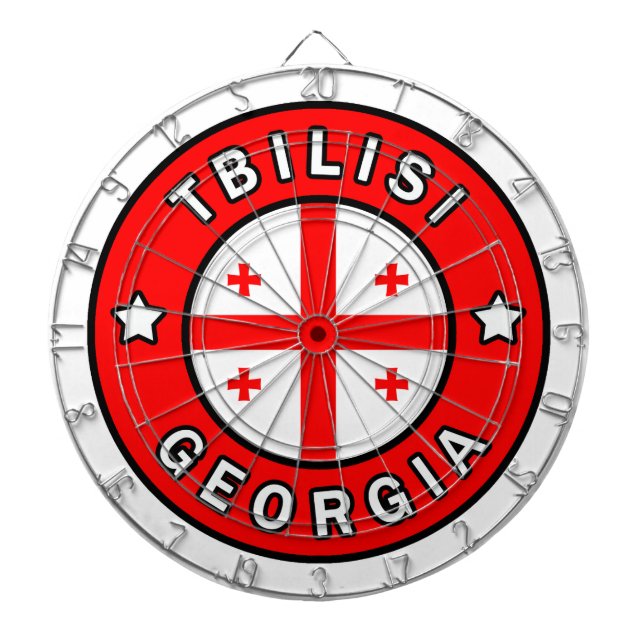Tiflis Georgien Dartscheibe (vorne)