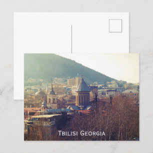 Tiflis Georgien Feiertagspostkarte