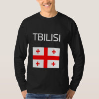 Tiflis Georgien georgische Flagge