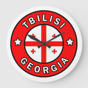 Tiflis Georgien Große Wanduhr