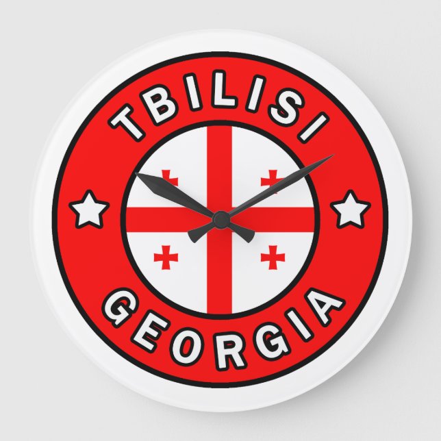 Tiflis Georgien Große Wanduhr (Vorderseite)