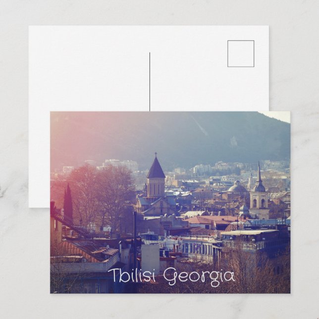 Tiflis Georgien Postkarte (Vorne/Hinten)