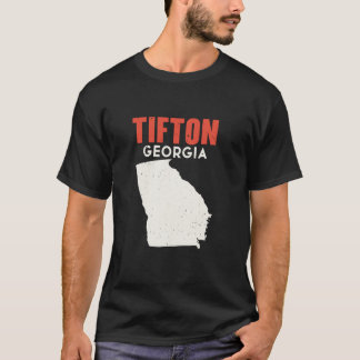 Tifton Georgia USA Staat Amerika Reisen Georgian A T-Shirt