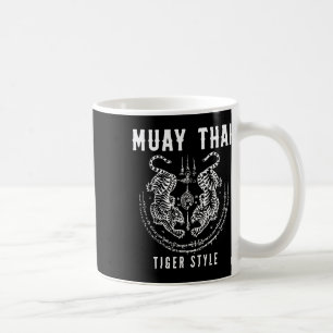 Tigar Style Muay Thai Vintage Kickbox-Training Kaffeetasse