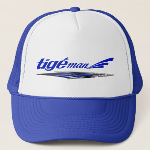 Tige Mann-Blau-Hut Truckerkappe