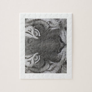 tiger和　パズル　水墨画　虎 puzzle