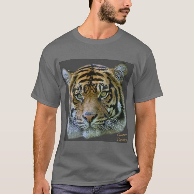 tiger1_dk.grey/bgrnd T-Shirt (Vorderseite)