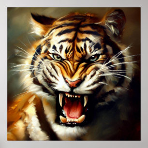 Tiger (10) Wild Cat  Poster