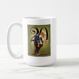 Tiger-20. Wiedersehen-Tasse Tasse