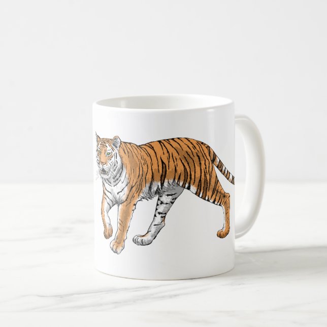 Tiger 2 kaffeetasse (VorderseiteRechts)