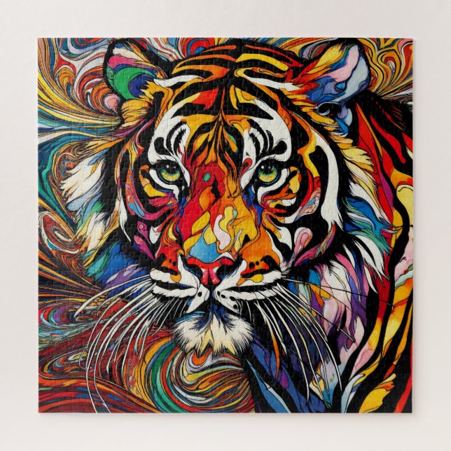 Tiger 600 Piece Puzzle (Vertikal)