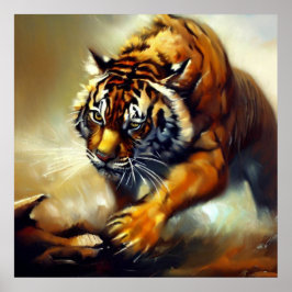 Tiger (8) Wildkatze Poster