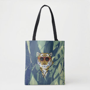 Tiger Allover Tote Bag