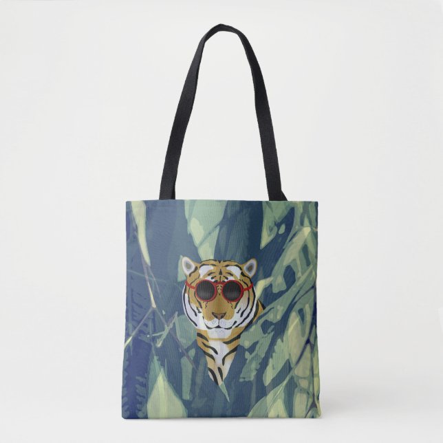 Tiger Allover Tote Bag (Vorderseite)