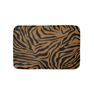 Tiger Animal Print Badematte