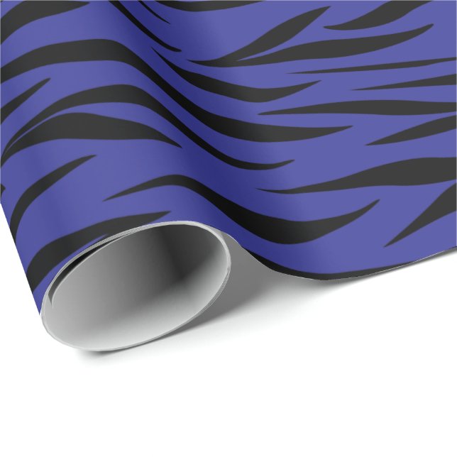 Tiger Animal Print Verlobung Celebration Seamless Geschenkpapier (Rolleneckpunkt)