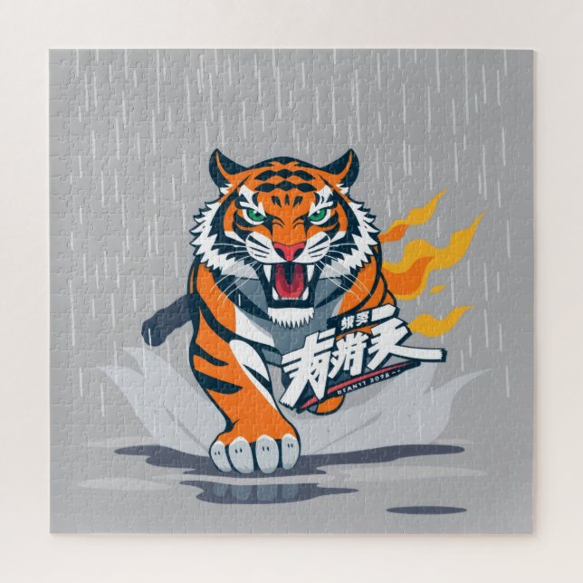 Tiger Anime Puzzle (Vertikal)