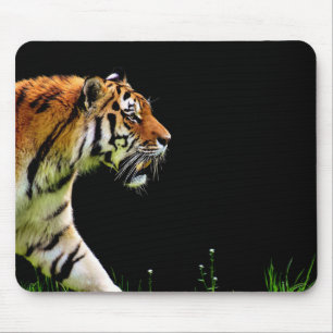 Tiger Approaching - Wildtierarbeiten Mousepad