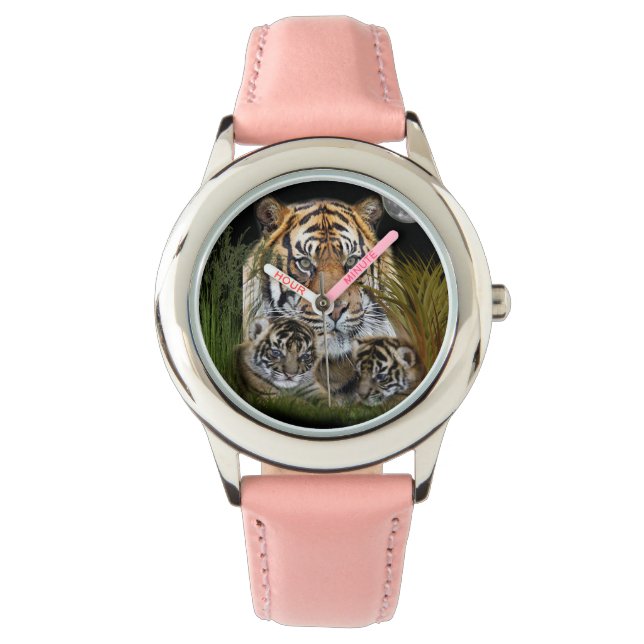Tiger Armbanduhr (Vorderseite)