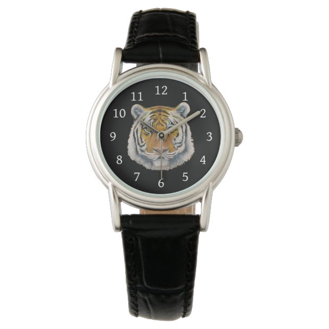Tiger Armbanduhr (Vorderseite)