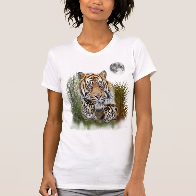 Tiger arnd Cubs T - Shirt (Vorderseite)