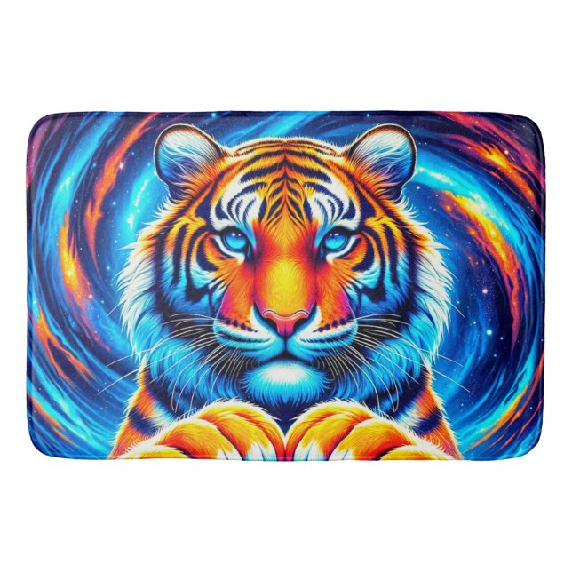 Tiger Art Badematte (Vorderseite)