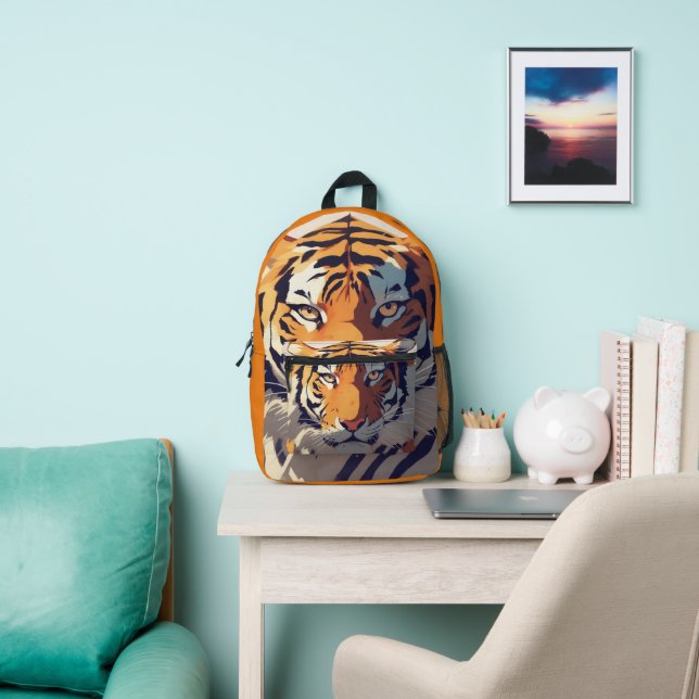 Tiger Art Bedruckter Rucksack (InSitu)