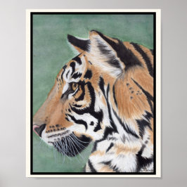 TIGER Art Print, geeignet für Framing Miranda Poster