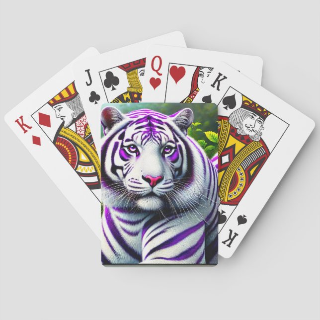 Tiger Art Spielkarten (Rückseite)