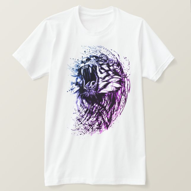 Tiger Art T-Shirt (Design vorne)