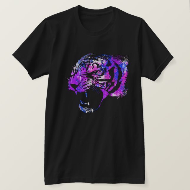 Tiger Art T-Shirt (Design vorne)