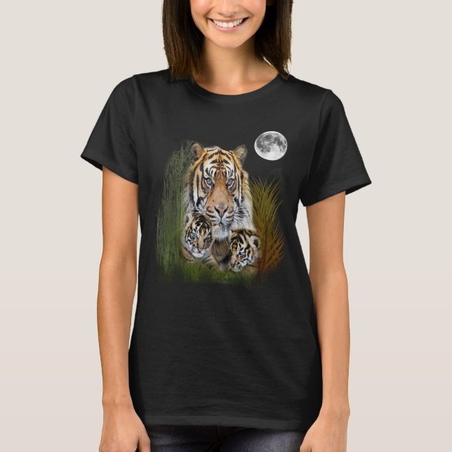 Tiger Art T - Shirt (Vorderseite)