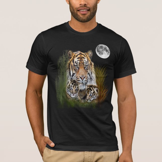 Tiger Art T - Shirt (Vorderseite)
