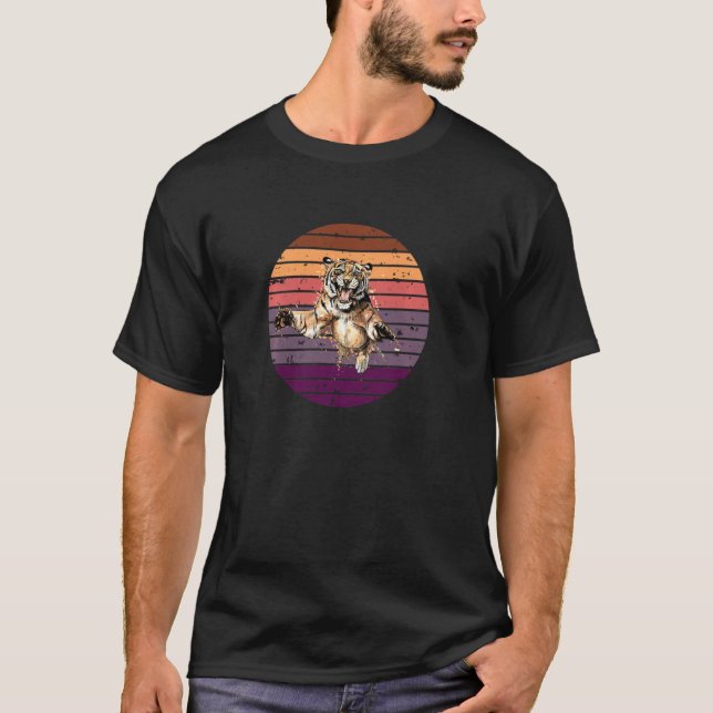 Tiger Asia Tiger Umweltschutz Tiger T-Shirt (Vorderseite)