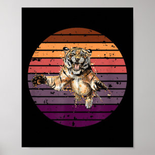 Tiger, Asien Tiger Umweltschutz, Tiger Poster